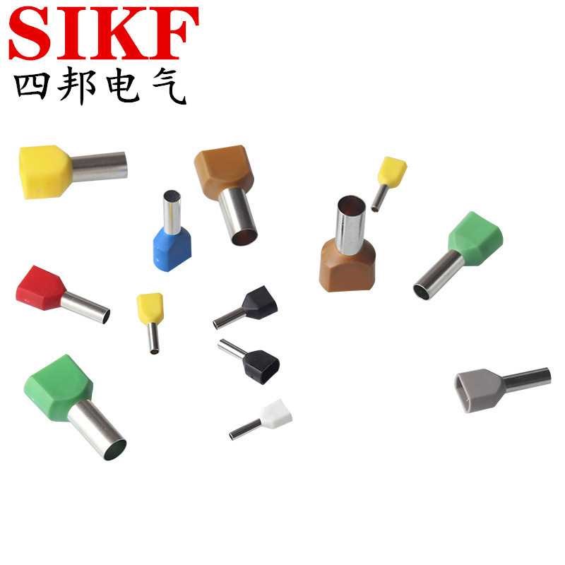 TE7510 TE7508 TE7512管型预绝缘端头 0.75平方针式冷压接线鼻子