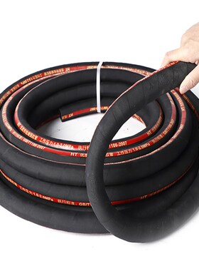 黑色毛面橡胶高压管水管 船厂 矿山空压机凿岩机专用气管橡胶软管