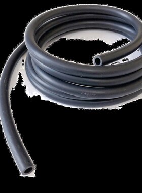 黑色橡胶管软管丁晴耐油管水管2/3/4/5/6/810/12/15mm橡胶空心管