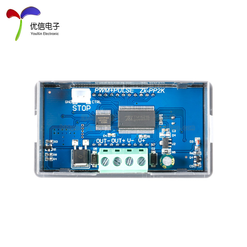 大功率PWM调光电机调速磁阀脉冲数z频率可调循环延时驱动器ZK-PP2