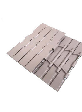 821链板双铰塑料平顶链POM传动链直线输送机K750/K1000/K1200链板