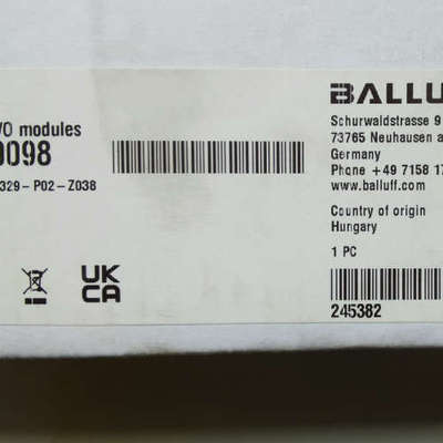 巴鲁夫BALLUFF安全I/O模块BNI0098，型号BNI