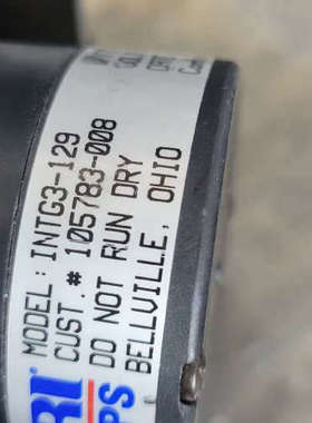 GRI 水泵 INTG3-129工作电压DC 9-24V 功