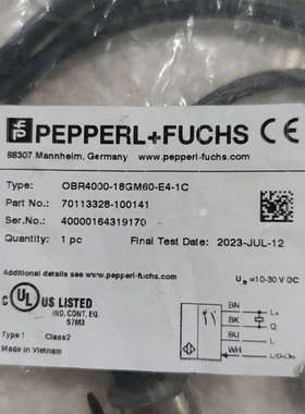 倍加福光电开关OBR4000-18GM60-E4-1C