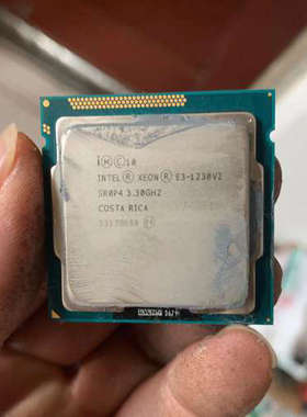 一个 e3-1230v2CPU 成色好可以冲新328不价
