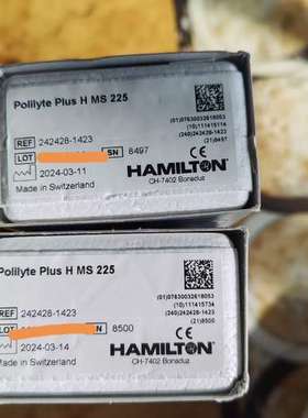 汉密尔顿Polilyte Plus H MS 225电极，2