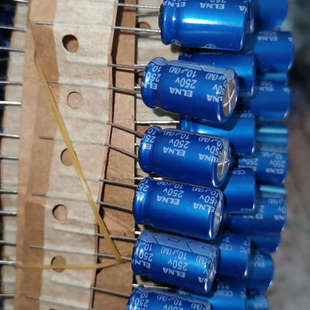 550个250v10uf依娜elna蓝袍音频电解电容10*1