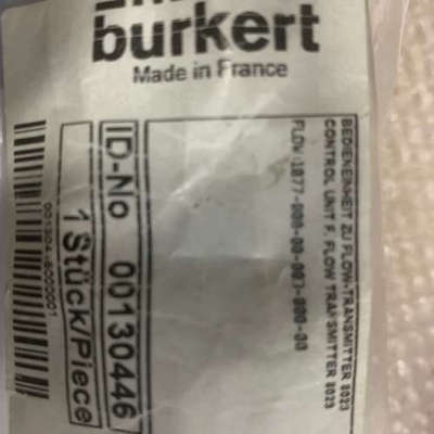 burkert 1077-000订货号00130446