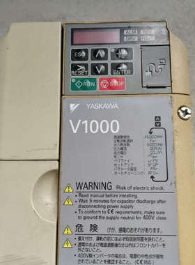 安川变频器CIMR－VB4A0001BAA,.实物图片，功能