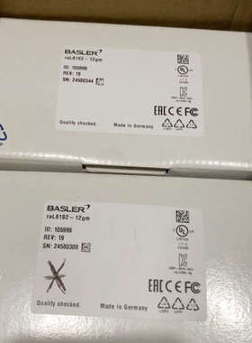 basler巴斯勒ral-8192-12gm，basler巴
