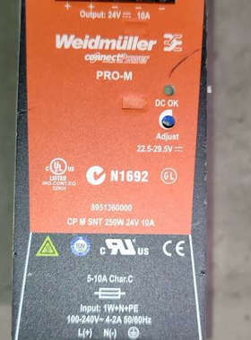 8951390000魏德米勒三相电源 CP M SNT 25