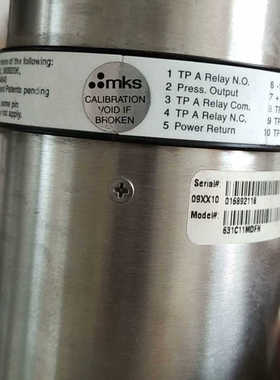 MKS 631C11MDFH 真空计