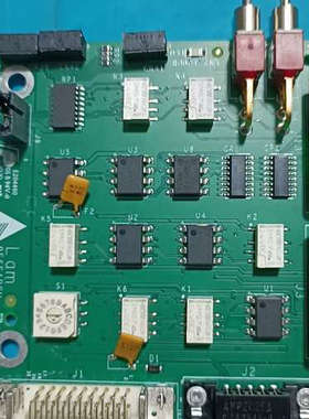 LAM摇摆阀接口板，型号810-001489-016