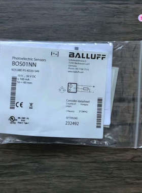 正品 巴鲁夫 BOS01NN 传感器 BOS 08E