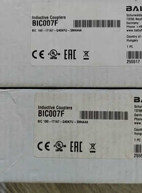 全新巴鲁夫BIC007F