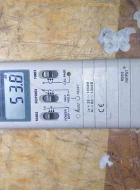 台湾省泰仕噪音计，分贝仪，TES1350R，红色如图，功能正