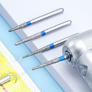 牙科金刚砂TR系列球钻裂钻车针备牙口腔套装 齿科高速手机磨牙工具