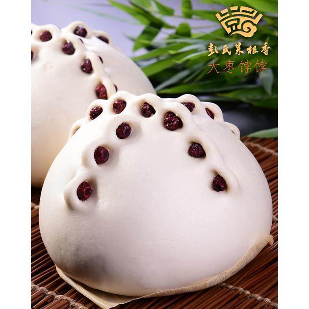胶东山东大馒头开花馒头纯枣饽饽山东特产纯手工烤馍年货送礼食品