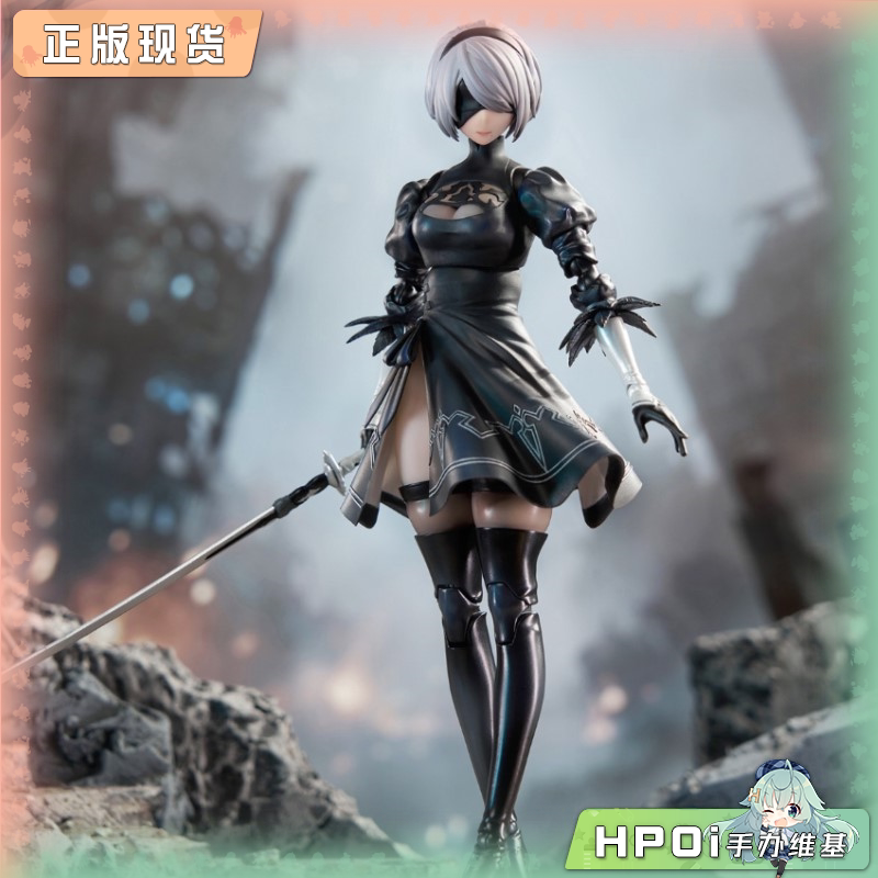 核金重构 尼尔 自动人形 2B 包胶可动模型 手办