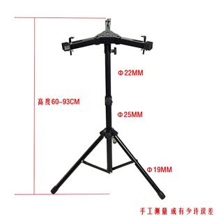 10寸12寸黑色大哑鼓架哑鼓垫架子鼓练习套装 爵士鼓打击板鼓架定制