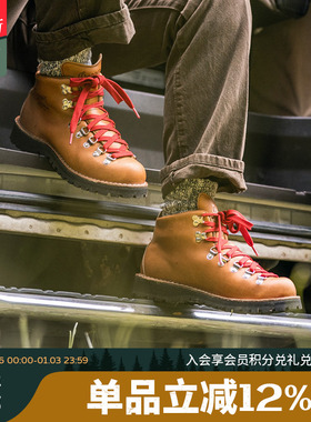 Danner丹纳山脉之光防水工装马丁靴男女同款户外防滑登山徒步鞋