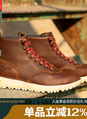 【现货】Danner丹纳女款经典多色防水工装马丁靴户外靴logger917