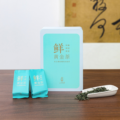 2024年黄金茶绿茶新茶保靖明前头采绿茶鲜嫩鲜爽