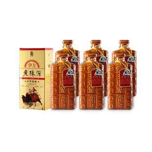 【官方授权】新疆伊犁伊力老陈酒十年陈酿38度500mL整箱绵柔白酒