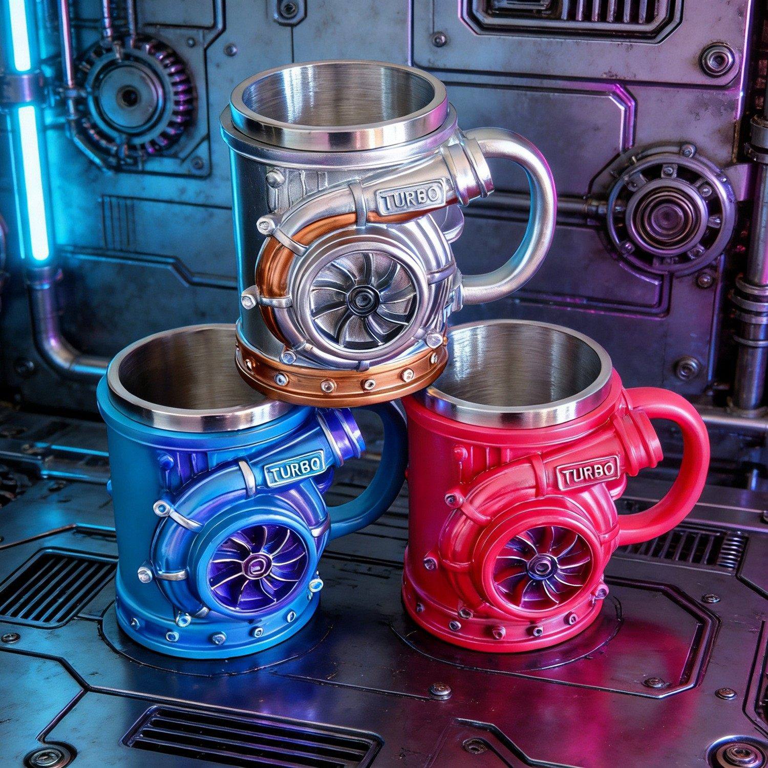 跨境涡轮增压器杯子Turbocharger MugV8发动机工艺树脂马克杯摆件,家居饰品,装饰摆件,淘宝优惠券,粉丝福利购,淘宝优惠卷