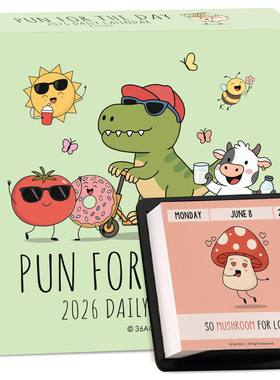 2026 Funny Pun Calendar