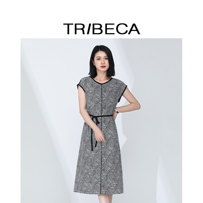 TRIBECA翠贝卡桑蚕丝连衣裙