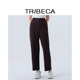 休闲高腰复古显瘦直筒裤 TRIBECA翠贝卡2026春新款 商场同款 女