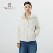 冬季 新款 商场同款 TRIBECA翠贝卡长袖 纯色鸭绒短款 羽绒服