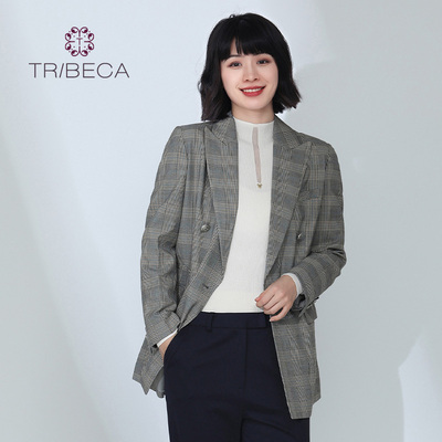 tribeca秋季新款复古风西装外套