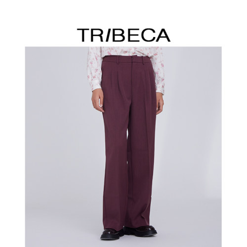 直筒TRIBECA翠贝卡通勤裤子