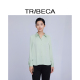 TRIBECA翠贝卡2025年春季 上衣 纯色休闲通勤职场衬衫 新款 商场同款
