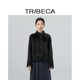 皮毛一体通勤简约短款 TRIBECA翠贝卡2025冬新款 商场同款 外套女