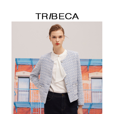 翠贝卡短款小香风外套