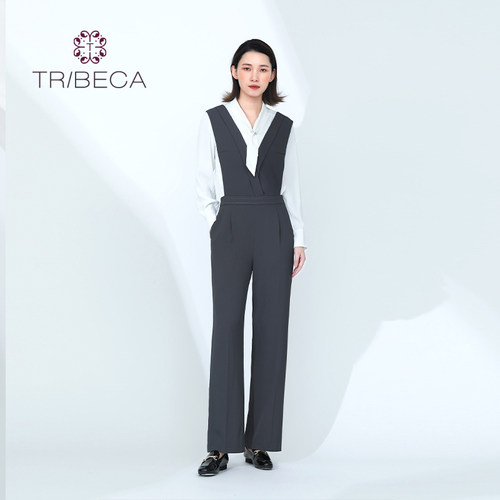 宽松女士百搭翠贝卡连体裤春季