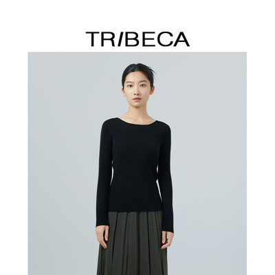 翠贝卡休闲打底衫针织衫