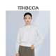 翠贝卡2024秋新款 商场同款 多色含绵羊毛宽松打底衫 TRIBECA 针织衫