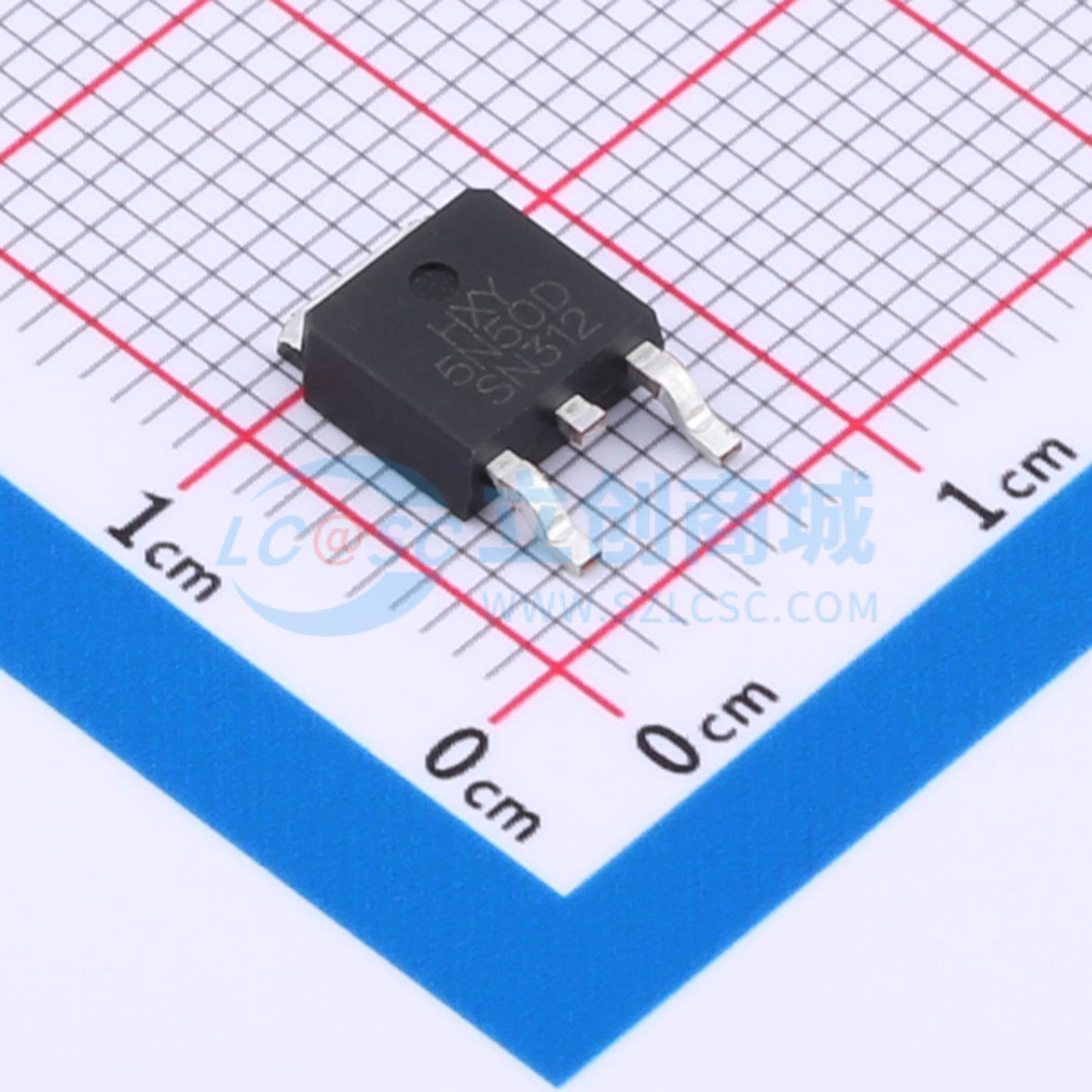HXY5N50D HXY MOSFET(华轩阳电子) TO-252-2L 场效应管 现货