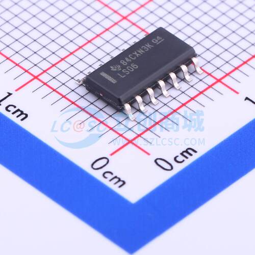 SN74LS06DR SOIC-14 全新原装 TI(德州仪器)