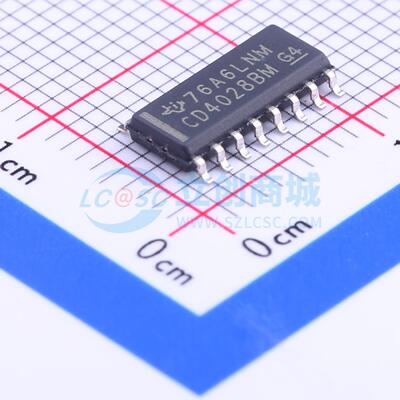 CD4028BM96 SOIC-16 全新原装 TI(德州仪器)