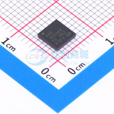 ADS125H02IRHBT VQFN-32-EP(5x5) 全新原装 TI(德州仪器)