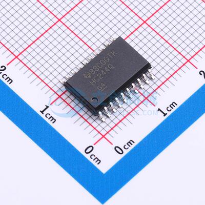 SN74HC244QDWRQ1 SOIC-20-300mil 全新原装 TI(德州仪器)