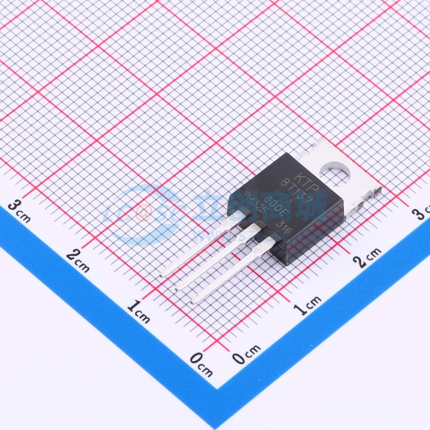 BT137-600E KTP(科泰普) TO-220C 晶闸管(可控硅)/模块 现货