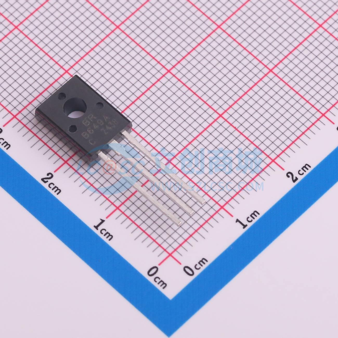 2SB649A-C BLUE ROCKET(蓝箭) TO-126 三极管 现货