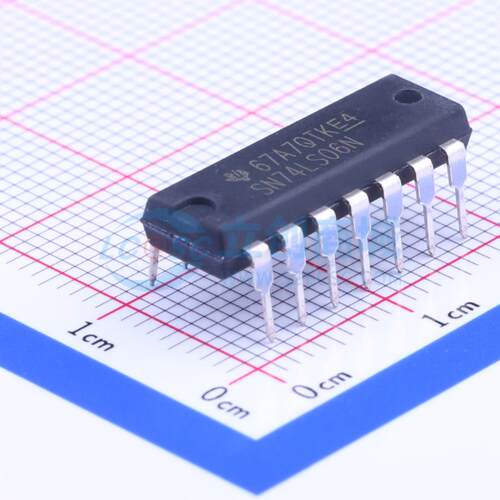 SN74LS06N DIP-14 全新原装 TI(德州仪器)