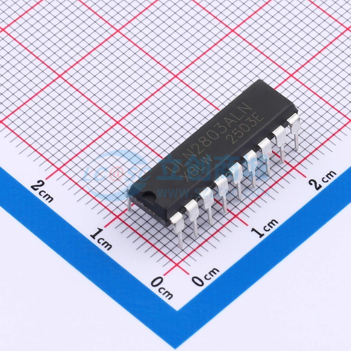 ULN2803ALN(XBLW) XBLW(芯伯乐) DIP-18 达林顿晶体管阵列 现货